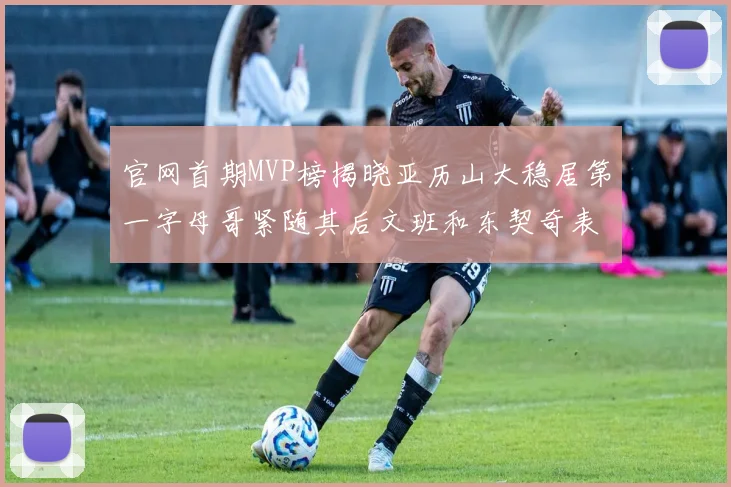 官网首期MVP榜揭晓亚历山大稳居第一字母哥紧随其后文班和东契奇表现抢眼